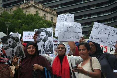 Mubarak Go - Egypt Uprising protest Melbourne 4 Feb 2011 | Flickr