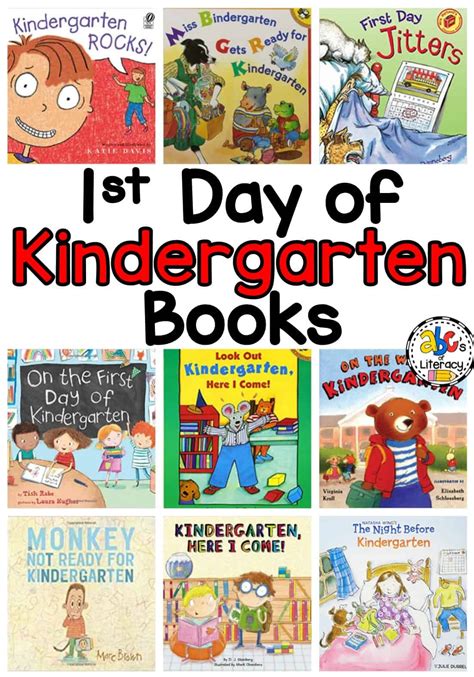 10 Books About Starting Kindergarten - ABC's of Literacy