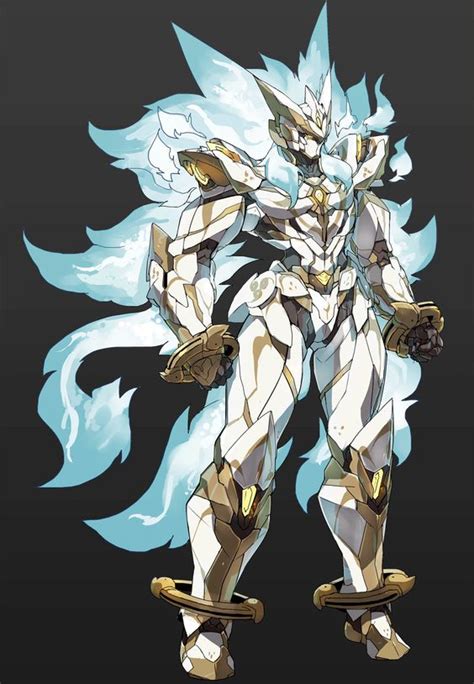 Image - Suoh Aogami - White Devil God Armor - Digital Overlap Form.jpg | Fairy Tail Fanon Wiki ...