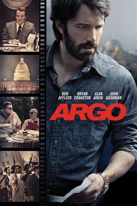 Argo 2012 - Ben Affleck Digital Art by Music N Film Prints