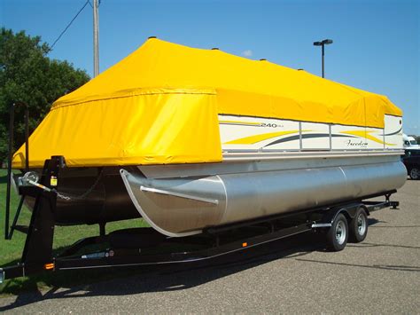 Custom Pontoon Boat Covers in Minnesota — Canvas Craft