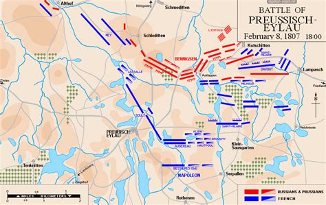 Battle of Eylau, February 8th, 1807 - Napoleon & Empire