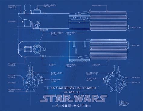 CT - Hand Drafted Lightsaber Blue Prints | Jedi Council Forums