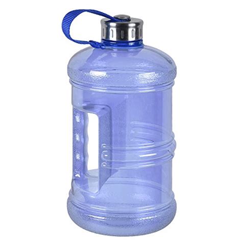 3 Liter BPA Free Reusable Plastic Drinking Water Bottle Jug Container w ...