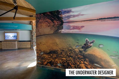 Lake Murray Wildlife Center photo installation on Behance