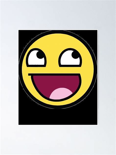 "Awesome Face Epic Face Meme" Poster by nainoalequan | Redbubble