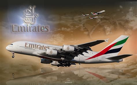 Wallpaper 1920 - Airbus A380 - Emirates Airlines - CS5 | Flickr