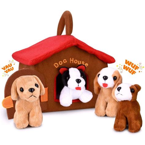 Hakol Dog House With Puppies Toy Set