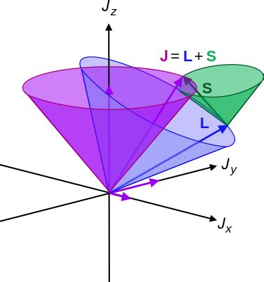 8.9: The Allowed Values of J - the Total Angular Momentum Quantum ...