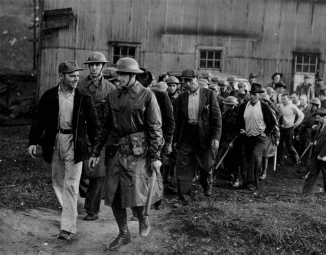 Striking miners in Harlan County, Ky., 1931 | Appalachian people, Appalachia, Coal mining