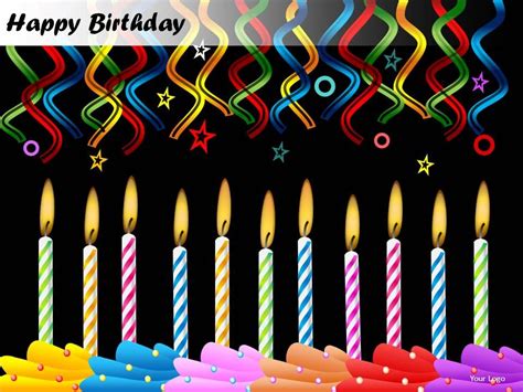 Happy Birthday Powerpoint Presentation Slides | Graphics Presentation | Background for ...