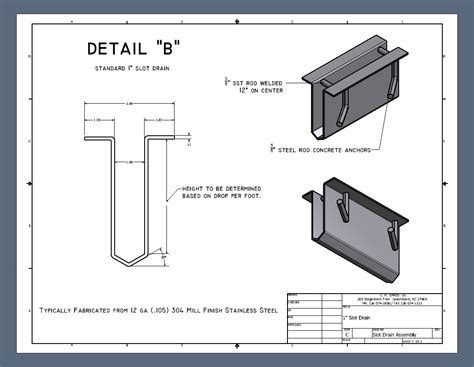 Stainless Steel Trench Drains - C. P. Eakes Company