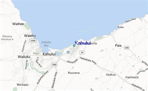 Kahului Tide Station Location Guide