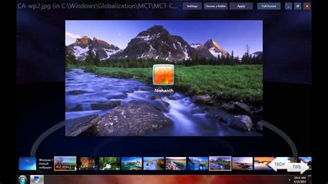 How To Change Windows 7 Welcome Screen Background - YouTube