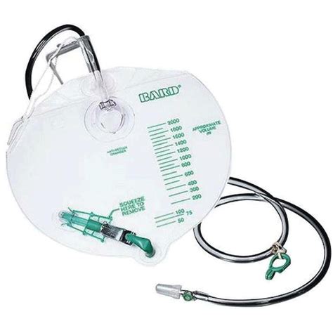 Bard Urinary Bedside Drainage Bags | 2000cc, 4000cc | Vitality Medical