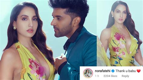 Guru Randhawa wishes Nora Fatehi on her Birthday, Nora comments "Thank u babu" | IWMBuzz