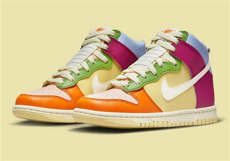 Nike Dunk High GS "Multi-Color" DZ5638-500 | SneakerNews.com