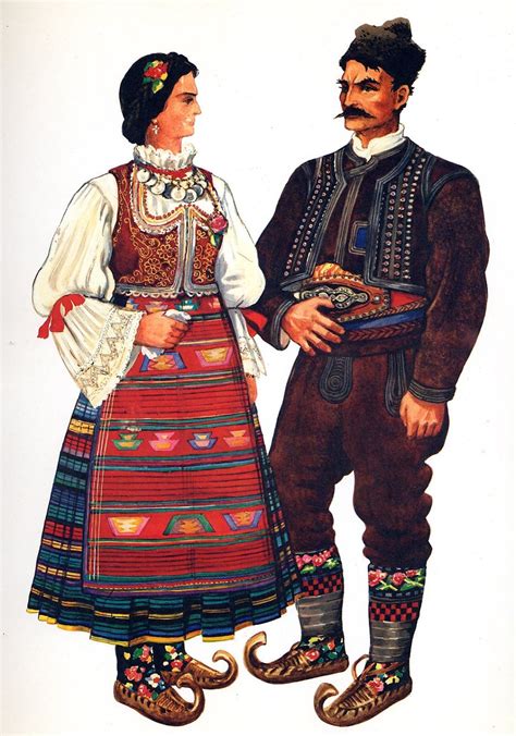 Costume of central Serbia, or Šumadija, Шумадија | Traditional outfits ...