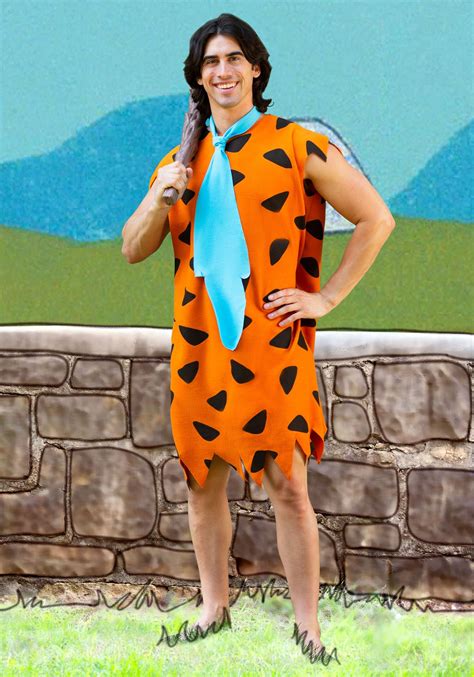 Men's Fred Flintstone Costume