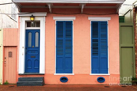 Row House Colors New Orleans Photograph by John Rizzuto