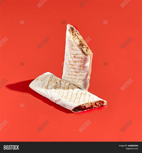 Shawarma Wrap Beef On Image & Photo (Free Trial) | Bigstock