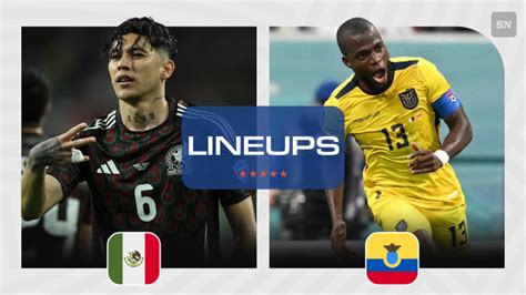 Mexico vs. Ecuador lineups, team news, starting 11 for Copa America ...