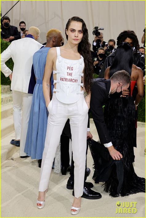 Cara Delevingne's Met Gala 2021 Look Says 'Peg the Patriarchy,' She ...