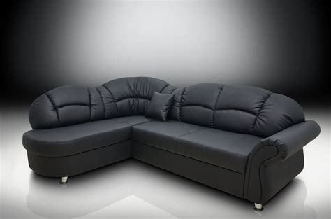 Left Hand Leather Corner Sofa - oneathomeclub