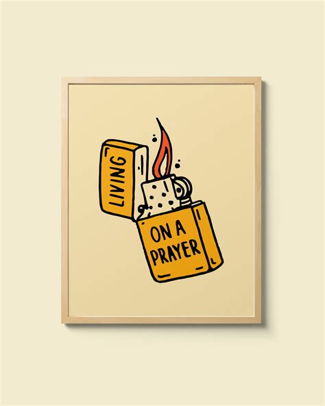 "Living On a Prayer" Giclee Print – Pretty Salty Co.