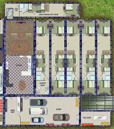 Floorplans, Video Walkthrough of Luxury Underground Bomb Shelters - Core77