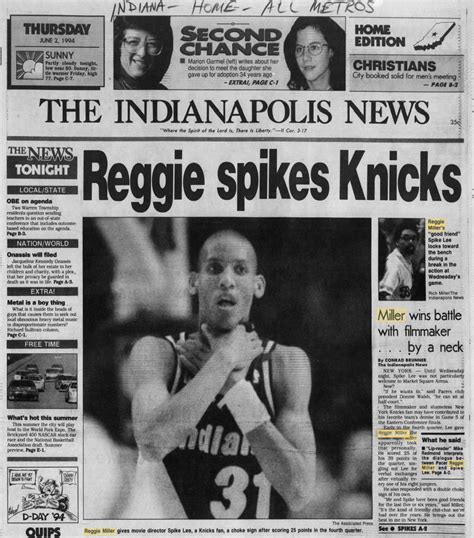 IndyStarSports on Twitter: "On this day in 1994, Reggie Miller hit Spike Lee with the choke sign ...