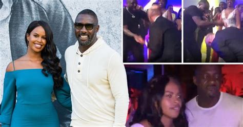 Inside Idris Elba and Sabrina Dhowre's wedding as Christian Louboutin twerks | Metro News