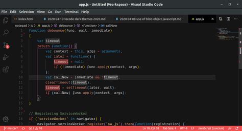 Best VS Code Dark Themes - 2020 Edition — Amit Merchant — A blog on PHP, JavaScript, and more