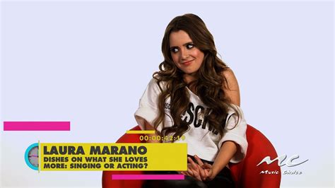 Laura Marano on Acting vs. Singing - YouTube