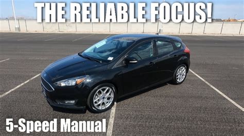 Ford Focus 5-Speed Manual Review + Drive | BEST First Car? - YouTube