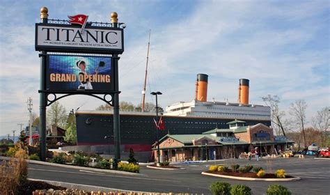 2013 Exhibits for Titanic Pigeon Forge | Pigeon Forge Attractions