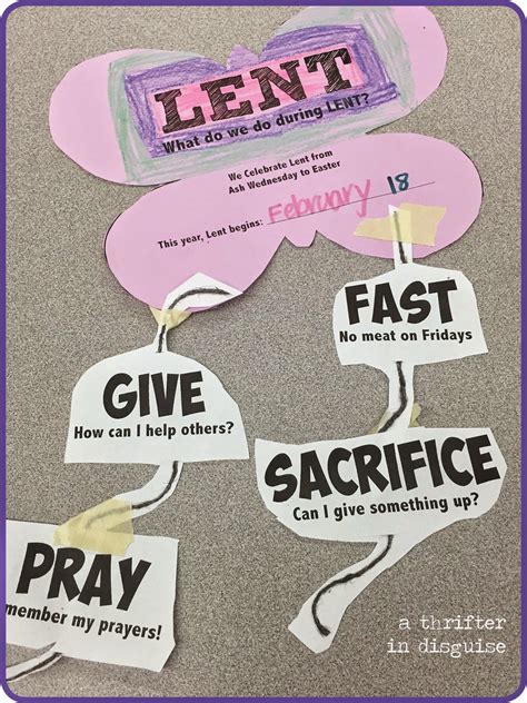 Butterflies for Lent: Kids Project | Lent kids, Lent, Catholic schools week