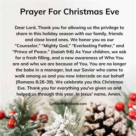 40 Short Prayers to Make Your Christmas Party Unforgettable - Coffee ...