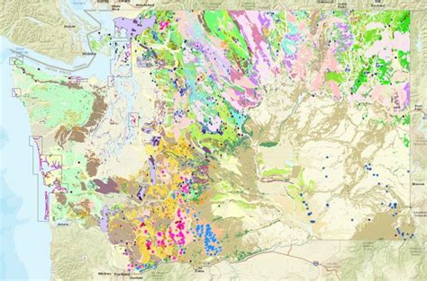 Geologic Map Of Washington State - Draw A Topographic Map