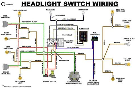 EB Headlight Switch Wiring Diagram | Jeep Cherokee Headlights