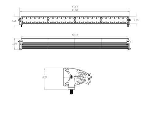 Baja Designs OnX6+ White Driving Combo 40" LED Light Bar