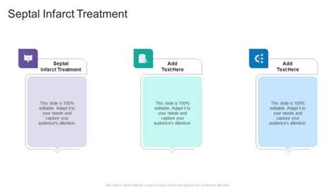 Septal Infarct Treatment PowerPoint Presentation and Slides | SlideTeam