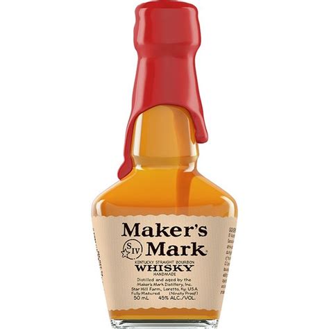 Maker's Mark Bourbon Whisky (50 ml) - Instacart