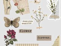 7 Vintage aesthetic stickers printables ideas | aesthetic stickers, vintage aesthetic stickers ...