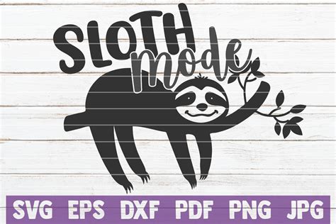 Sloth SVG Bundle | SVG Cut file | commercial use