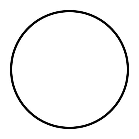 Transparent Circle Template