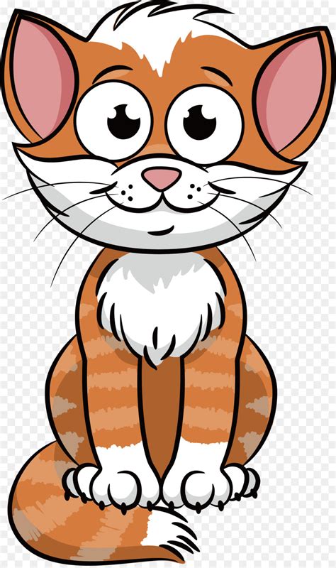 Mad Cat Marketing Kitten Cartoon - Orange Cat Cartoon Transparent PNG Clip Art Image png ...