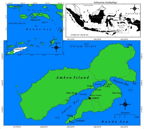 Map of the Banda Sea. | Download Scientific Diagram