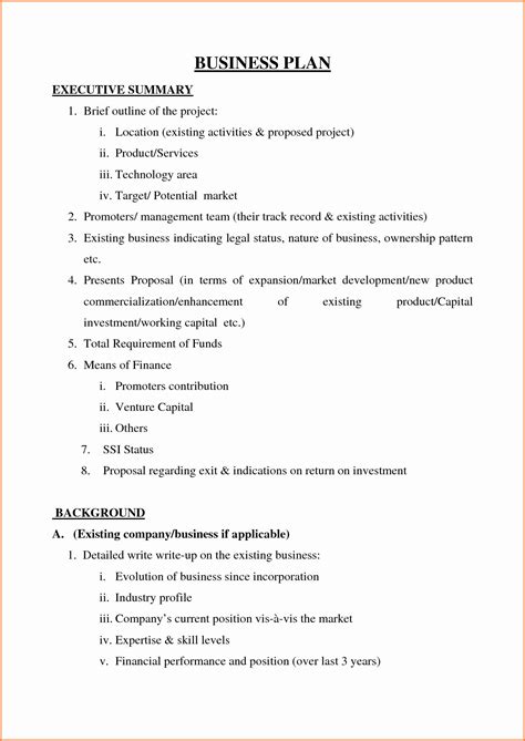 Business Plan Template Pdf Best Of 5 Sample Of Business Plan Proposal Pdf in 2020 | Business ...