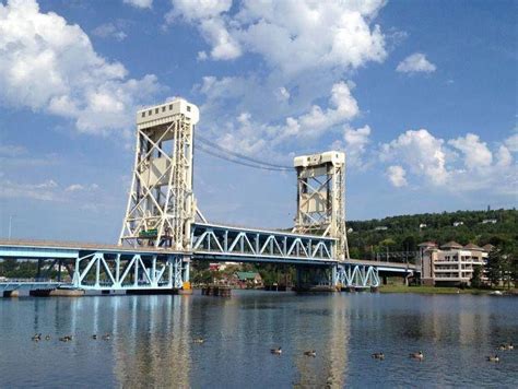 Houghton Hancock Lift Bridge | Pure michigan, Vacation pictures, Michigan